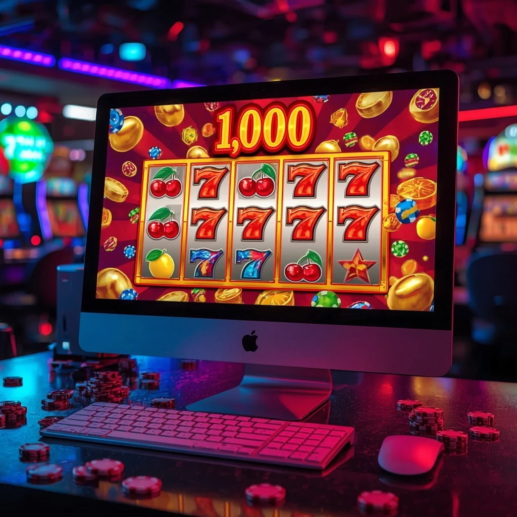 slots sur le moniteur JACK21 CASINO